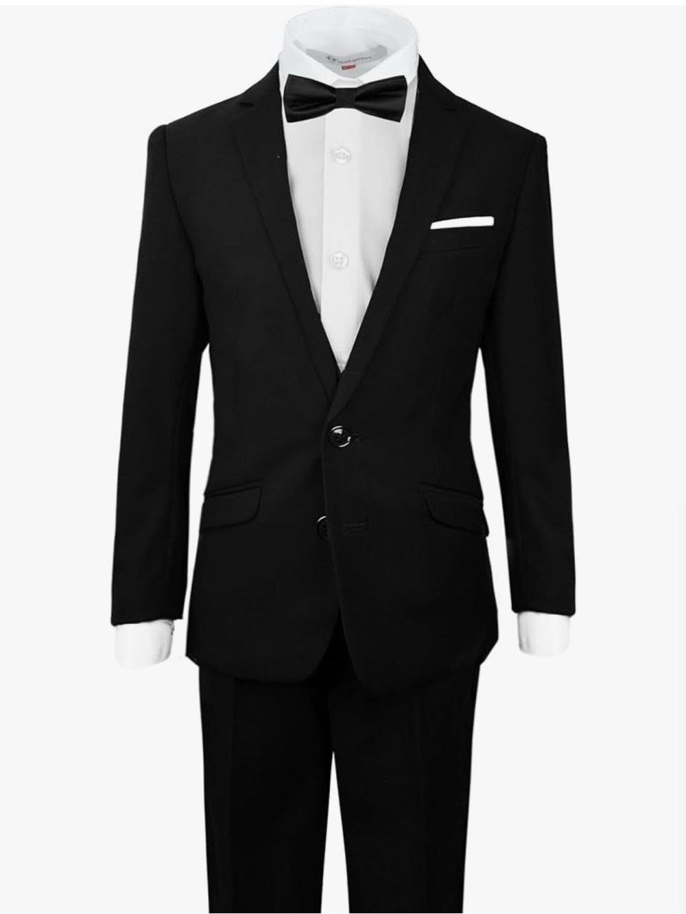 Boys’ 4T Slim Black Tux